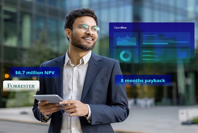 employee using tablet